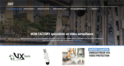 Desktop Screenshot of m2mfactory.fr